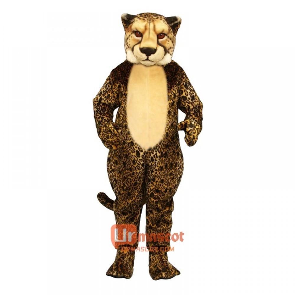 Cheetah Cartoon Costume Mascot