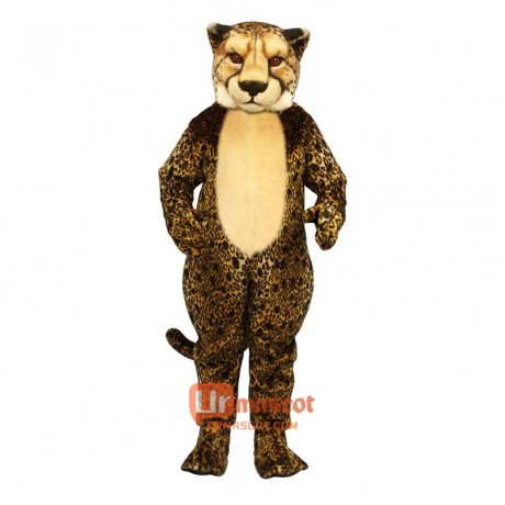 Cheetah Cartoon Costume Mascot
