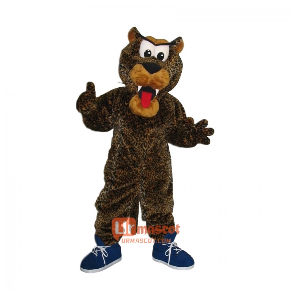Cheetah Custom Cartoon Mascot Costume