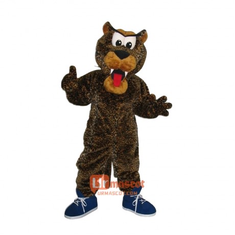 Cheetah Custom Cartoon Mascot Costume