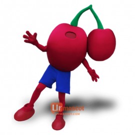 Cherry Mascot Costume Cosplay Outfits