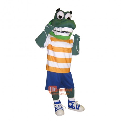 Chomp Gator Cartoon Mascot Costume