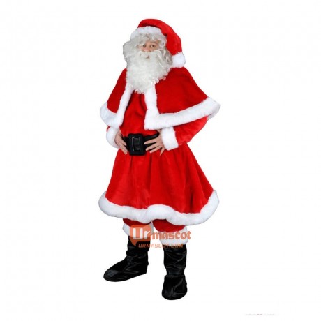 Christmas Cartoon Mascot Costume Plush with Mask Professional