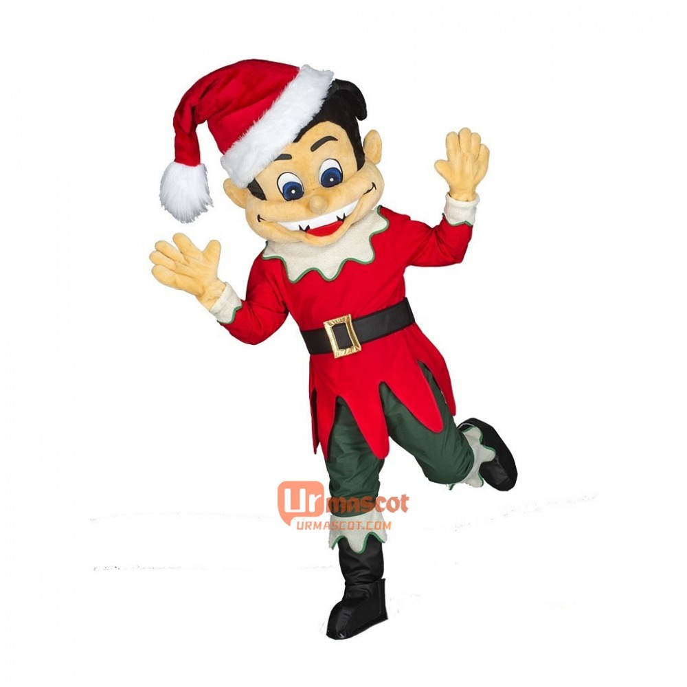 Christmas elf Custom Cartoon Mascot Costume