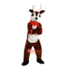 Christmas Elk Cartoon Mascot Costume Plush with Mask