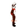 Christmas Elk Cartoon Mascot Costume Plush with Mask