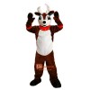 Christmas Elk Cartoon Mascot Costume Plush with Mask