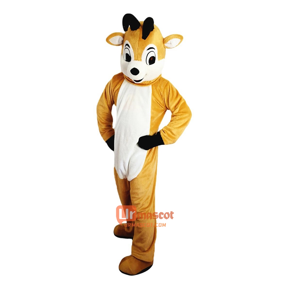 Christmas Elk Cartoon Mascot Costume Plush with Mask