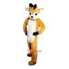 Christmas Elk Cartoon Mascot Costume Plush with Mask