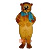 Chuckie Woodchuck Cartoon Costume Mascot