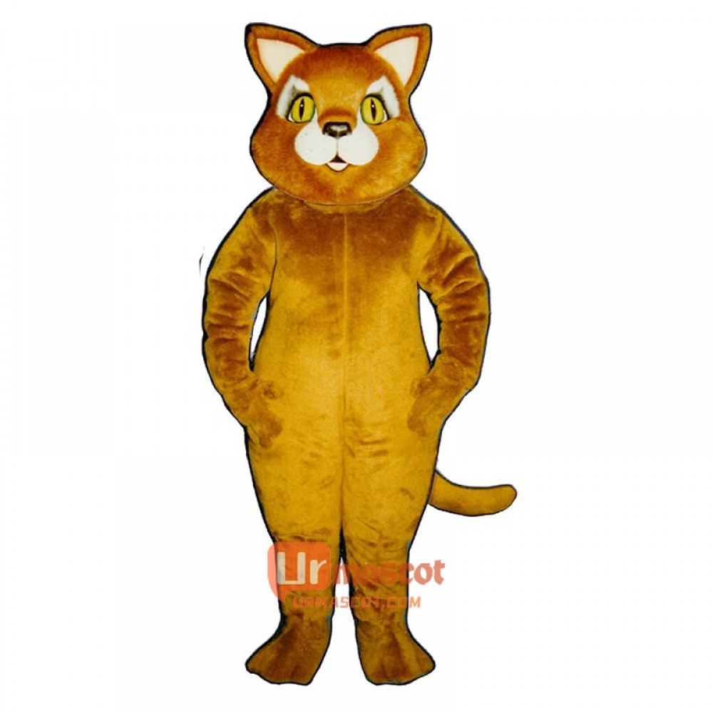 Cinnamon Cat Cartoon Costume Mascot