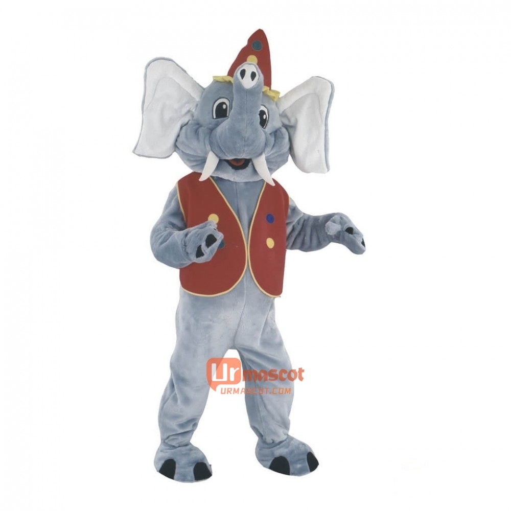 Circus Elephant Custom Cartoon Mascot Costume