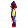 Clown Cartoon Mascot Costume Plush with Mask