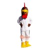 Cock Cartoon Mascot Costume Plush with Mask
