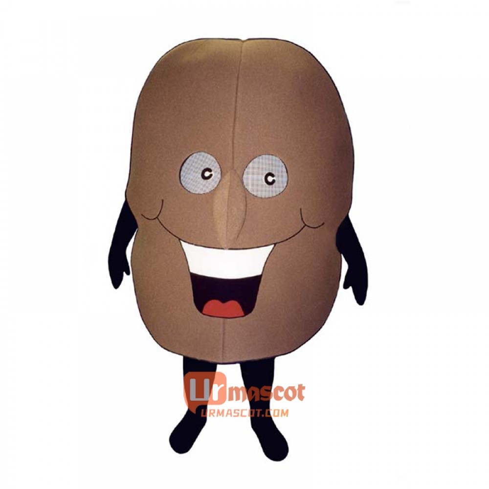 Coffee Bean (Bodysuit not included) Cartoon Costume Mascot