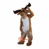 Coffer Muscle cattle Cartoon Mascot Costume Plush with Mask