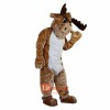 Coffer Muscle cattle Cartoon Mascot Costume Plush with Mask