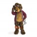 College Bear Mascot Costume Cosplay Outfits