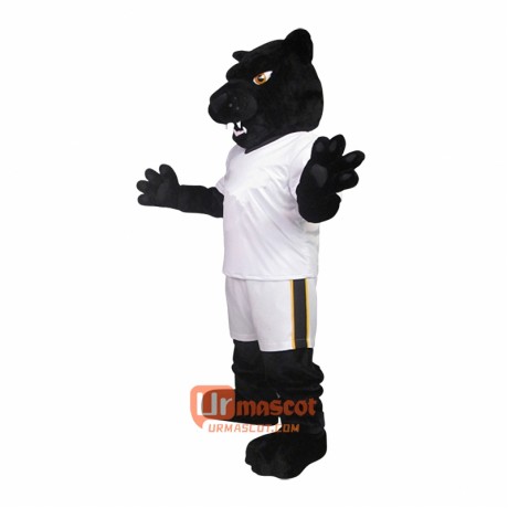College Black Panther Custom Cartoon Mascot Costume