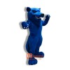 College Blue Thunder Wolf Cartoon Mascot Costume Cosplay Outfits