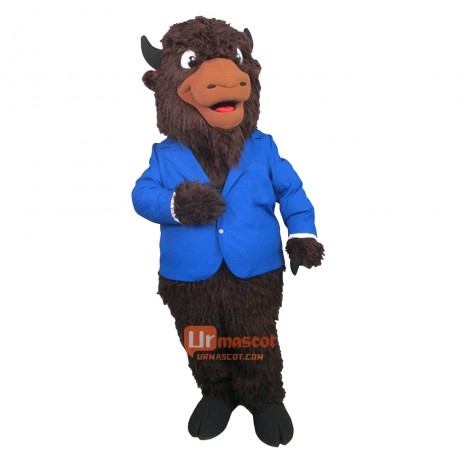 College Buffalo Custom Cartoon Mascot Costume