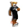 College Cougar Cartoon Mascot Costume Cosplay Outfits