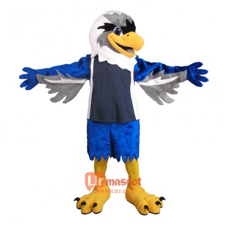 College Eagle Custom Cartoon Mascot Costume