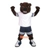 College Ferocious Bear Custom Cartoon Mascot Costume