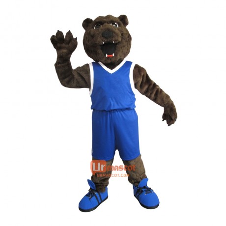 College Growler Bear Custom Cartoon Mascot Costume