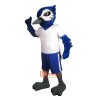 College Handsome Bird Custom Cartoon Mascot Costume