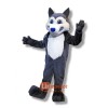 College Husky Dog Cartoon Mascot Costume Cosplay Outfits