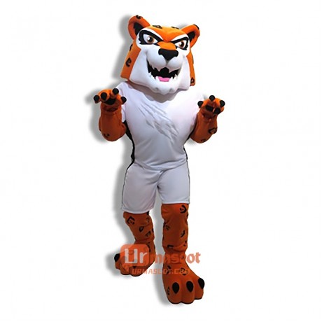College Jaguar Tiger Cartoon Mascot Costume Cosplay Outfits
