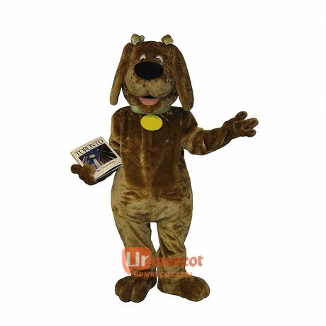 College Libby Dog Custom Cartoon Mascot Costume