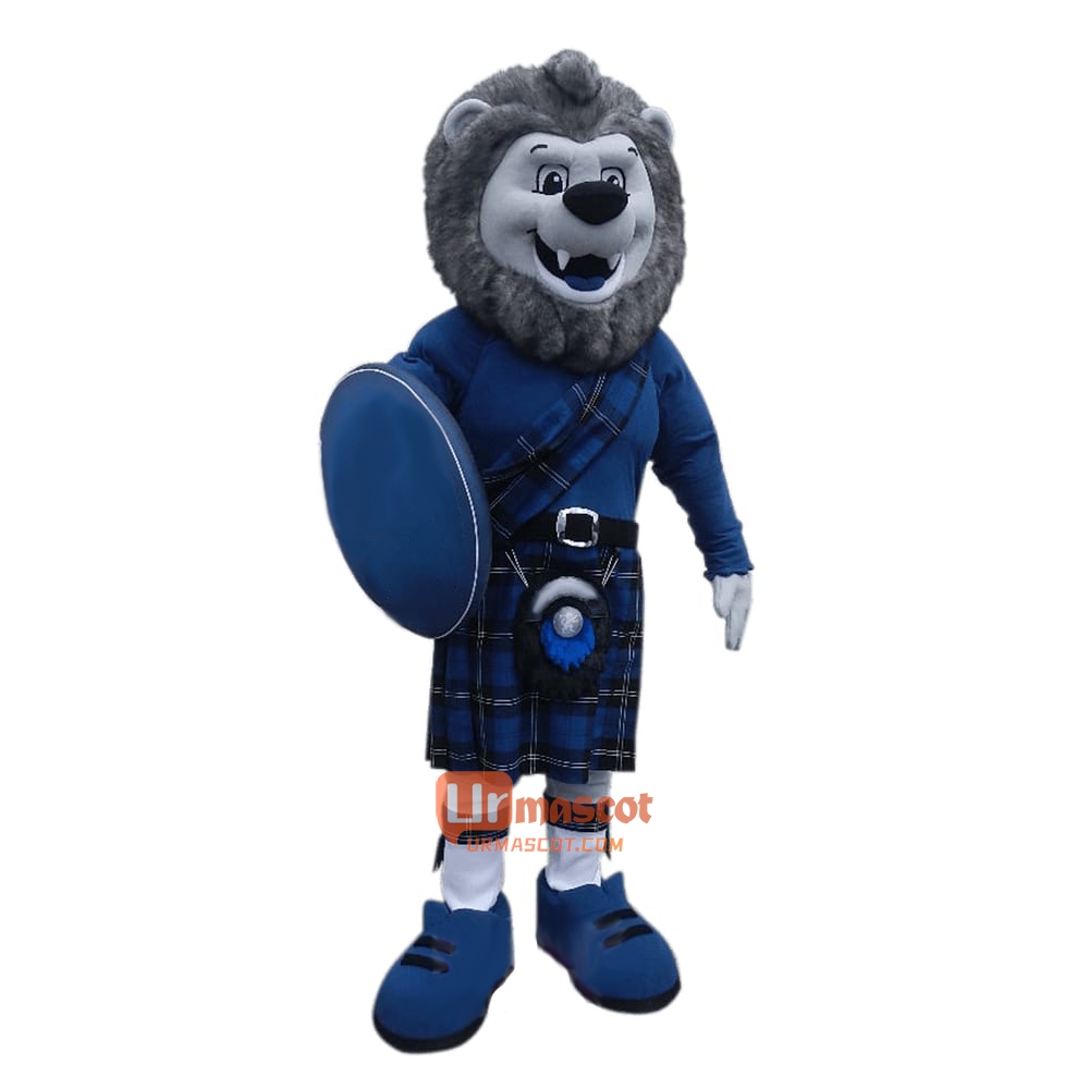 College Lion Mascot Costume Cosplay Outfits