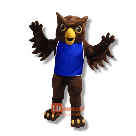 College Lovely Owl Cartoon Mascot Costume Cosplay Outfits