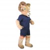 College Ram Custom Cartoon Mascot Costume