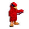 College Red Falcon Cartoon Mascot Costume Cosplay Outfits