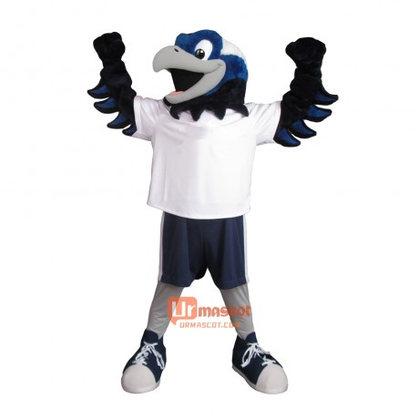 College Thunder Hawk Custom Cartoon Mascot Costume
