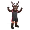College Tough Elk Custom Cartoon Mascot Costume