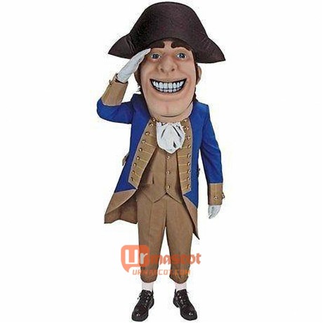 Colonial Cartoon Mascot Costume Cosplay Outfits