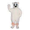 Comic Polar Bear Custom Cartoon Mascot Costume