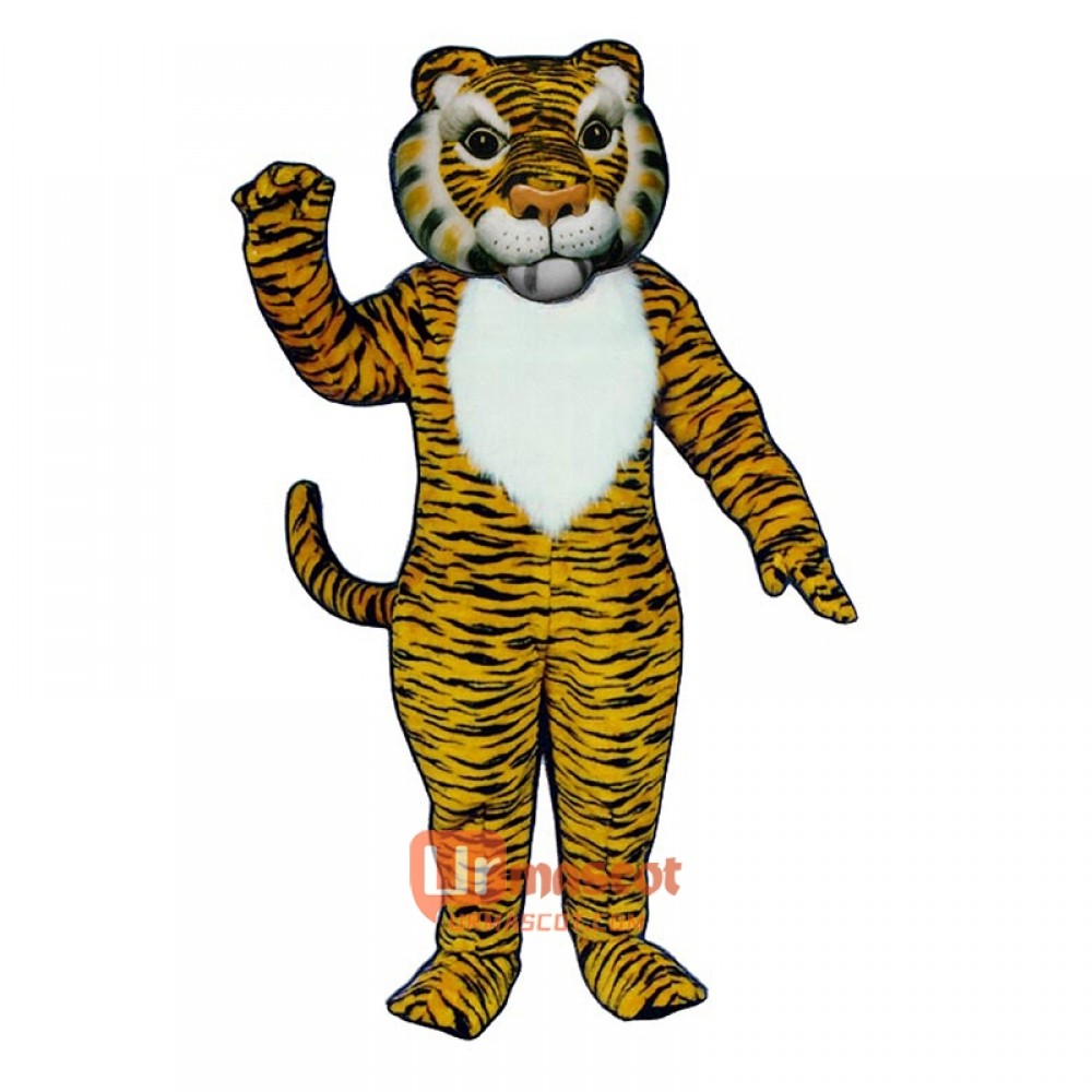 Comic Tiger Cartoon Costume Mascot