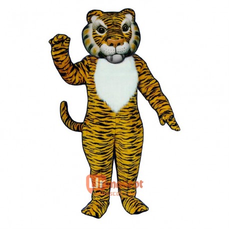 Comic Tiger Cartoon Costume Mascot