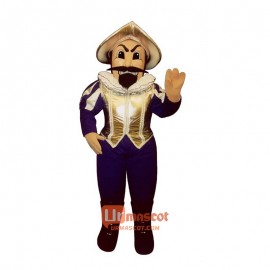 Conquistador Cartoon Costume Mascot