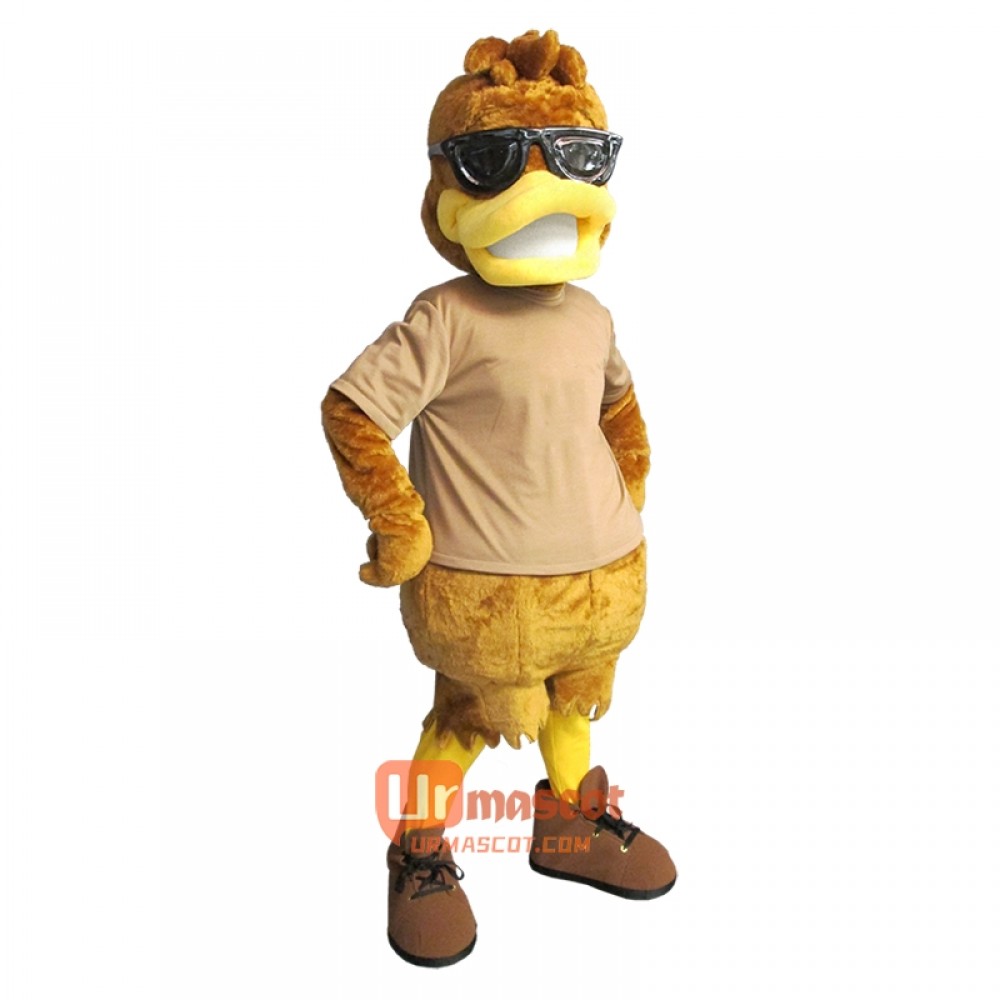 Cool Blind Duck Custom Cartoon Mascot Costume