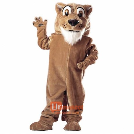Corby Cougar Cartoon Mascot Costume Cosplay Outfits