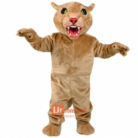 Cougar Cartoon Mascot Costume Cosplay Outfits
