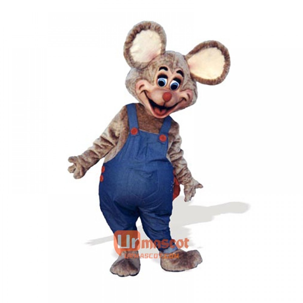 Country Mouse Cartoon Costume Mascot