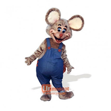 Country Mouse Cartoon Costume Mascot