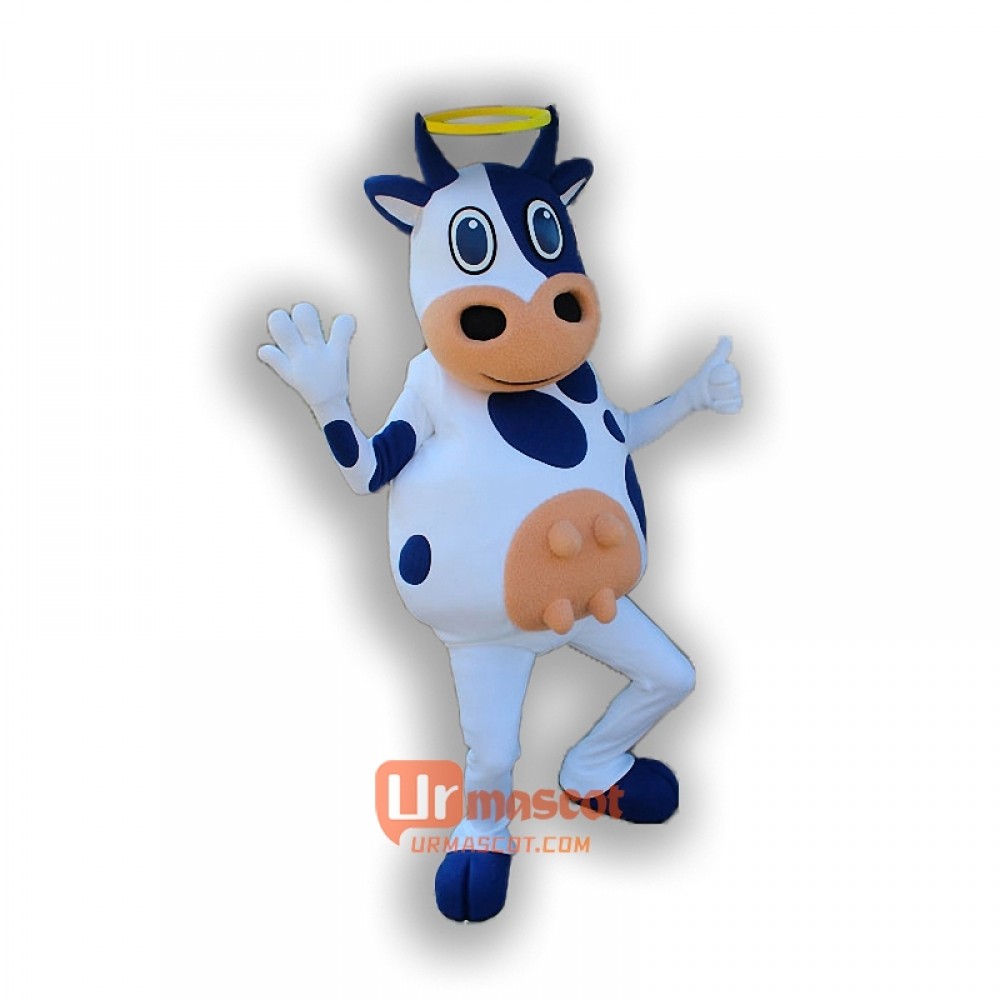Cow Mascot Costume Cosplay Outfits